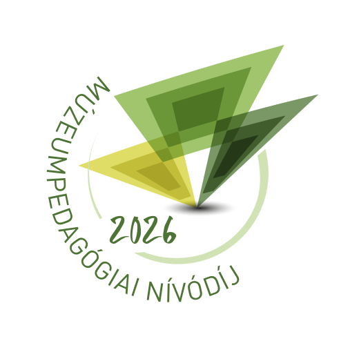 Múzeumpedagógiai nívódíj 2026 logó