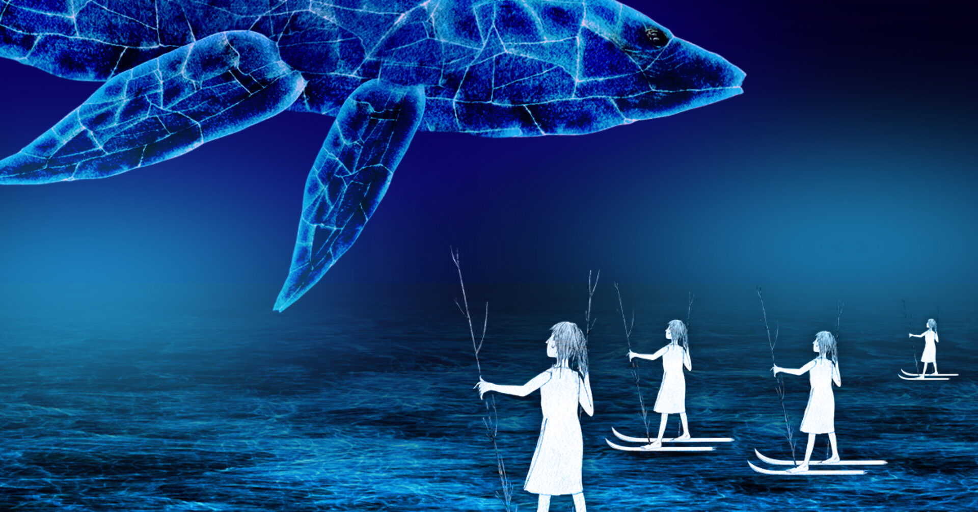 Megnyitó |  Nino és Nina, amikor még utoljára visszanéztek – Magyarósi Éva kiállítása