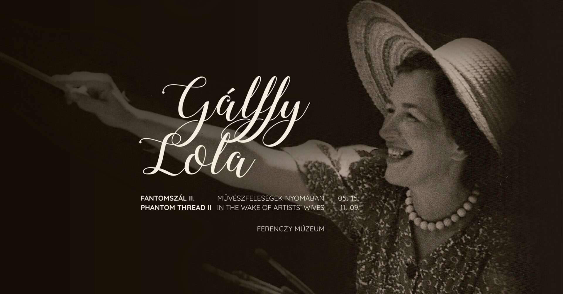 Finisszázs I Gálffy Lola fiktív naplója I Rendhagyó tárlatvezetés a Fantomszál II. című kiállításon