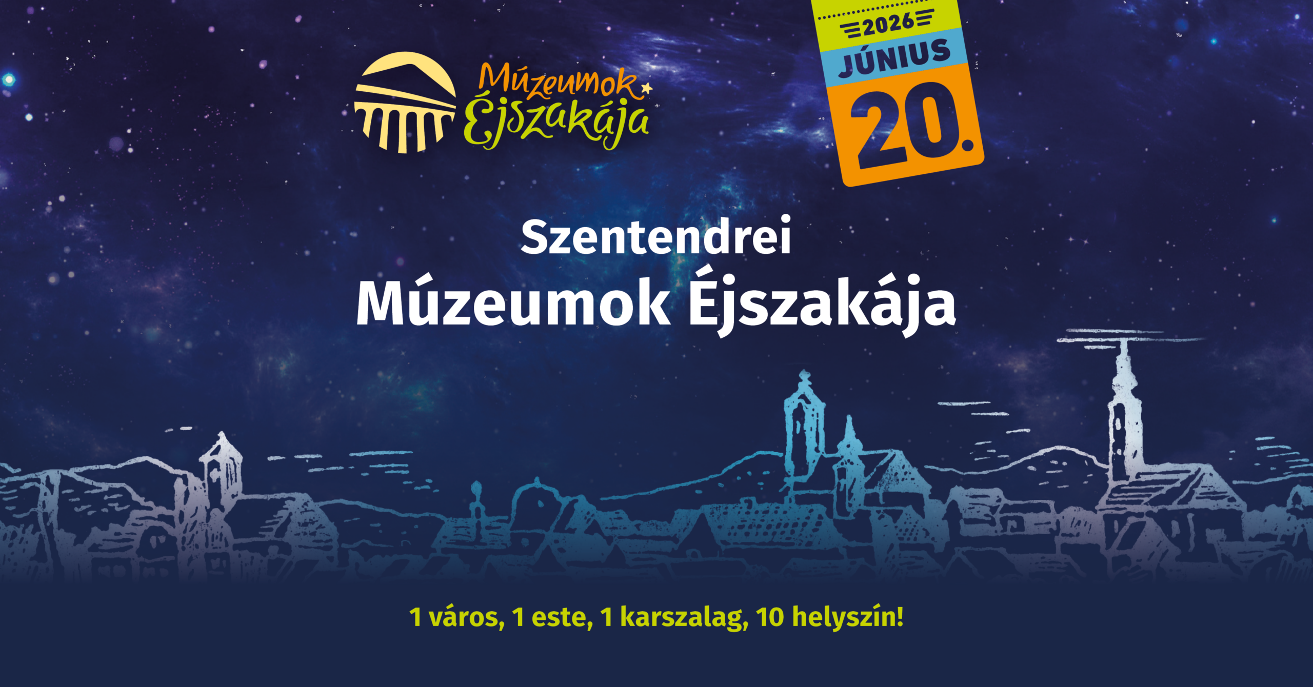 Kiemelt kép a Múzeumok Éjszakája 2026 című hírhez