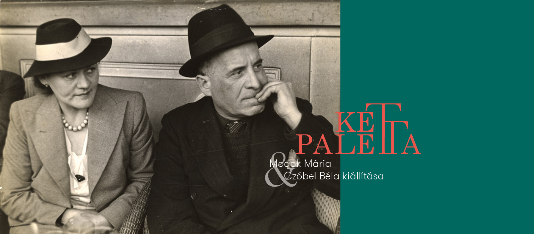 Kiemelt kép a KÉT PALETTA című kiállításhoz