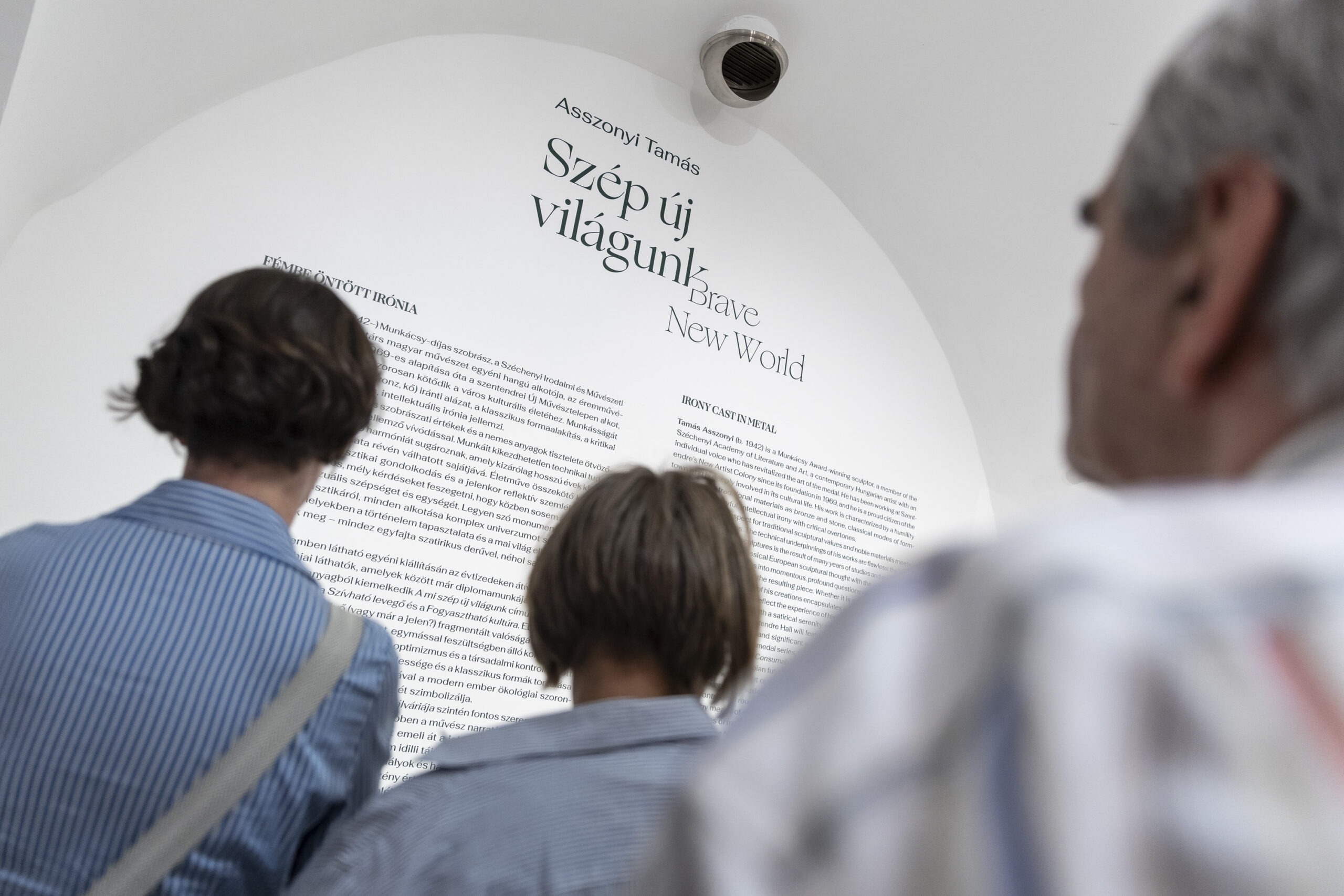 Kiemelt kép a Megnyílt a Szép új világunk című tárlat című hírhez