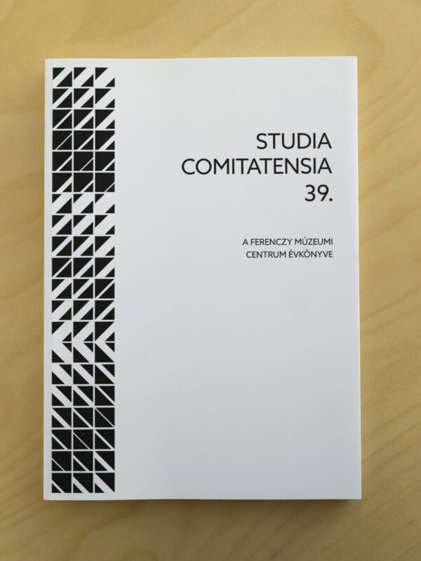 Studia Comitatensia 39. kiadvány kiemelt képe
